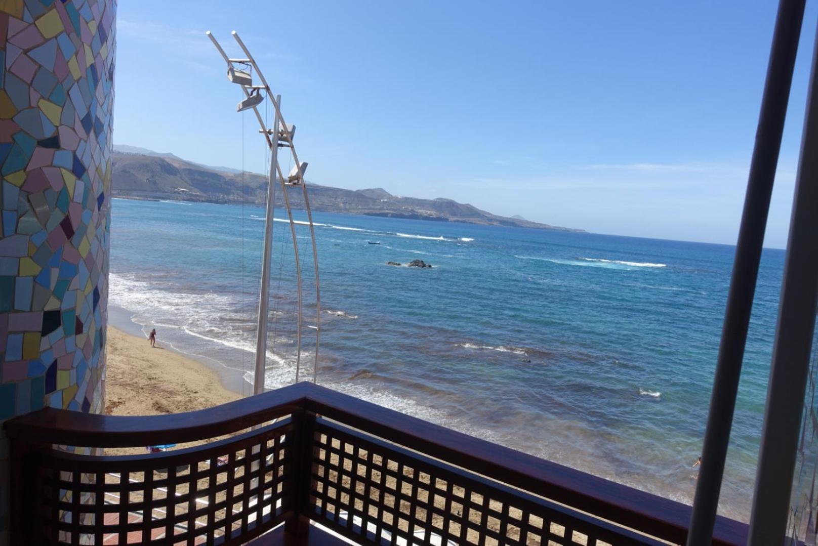 Estudio Luminoso, Primera Linea De Playa De Las Canteras 라스팔마스 외부 사진